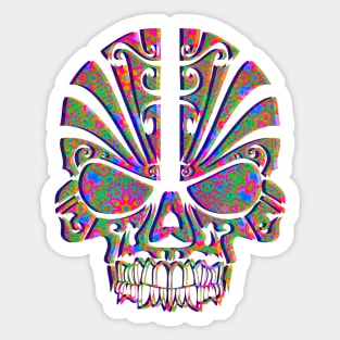 The Skull of the beast Sticker